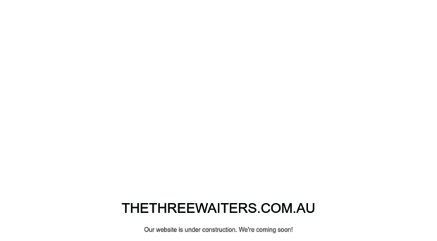 thethreewaiters.com.au