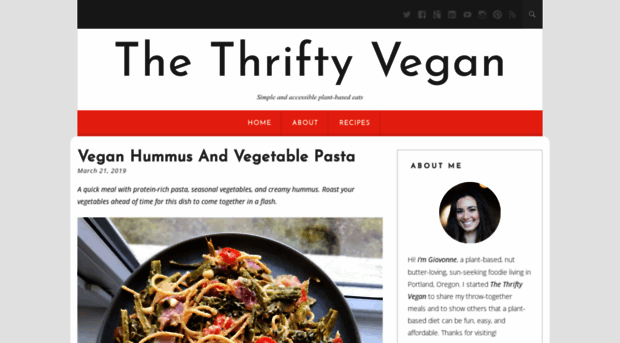 thethriftyvegan.com