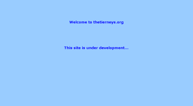 thetierneys.org