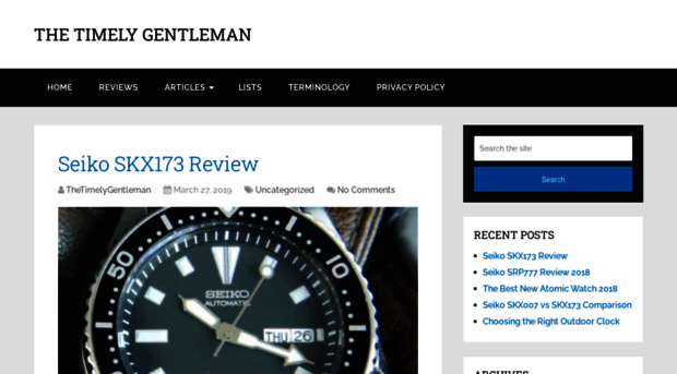 thetimelygentleman.com