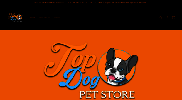 thetopdogpetstore.com