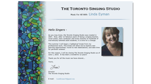 thetorontosingingstudio.ca