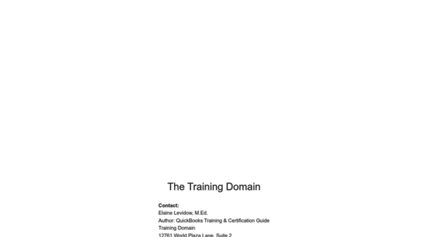 thetrainingdomain.com