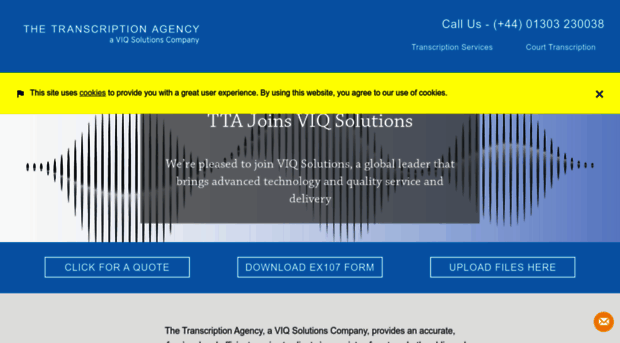 thetranscriptionagency.com