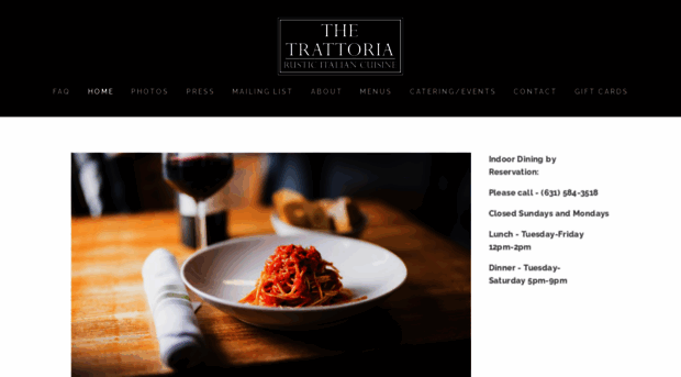 thetrattoriarestaurant.com