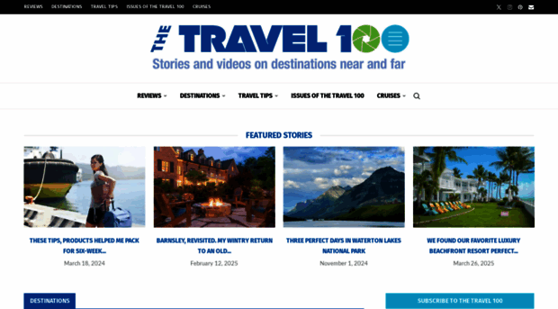 thetravel100.com