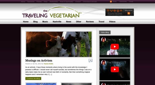 thetravelingvegetarian.tv