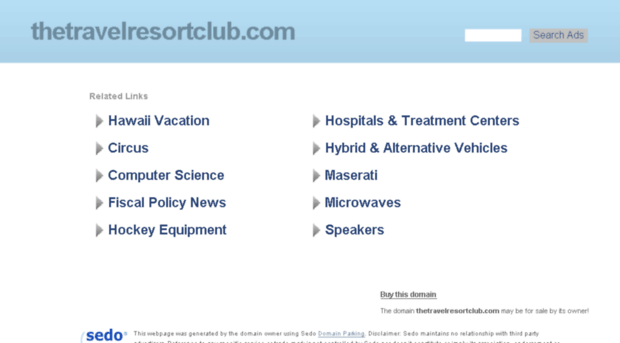 thetravelresortclub.com