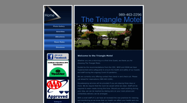 thetrianglemotel.com