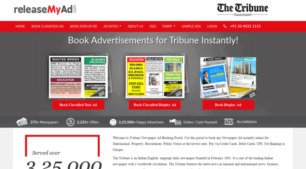 thetribune.releasemyad.com