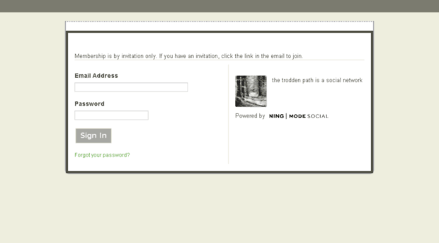 thetroddenpath.ning.com