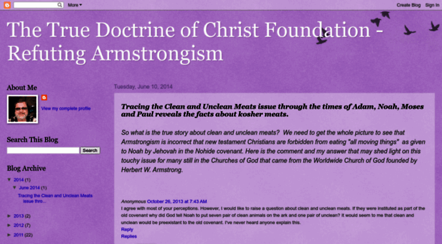 thetruedoctrineofchrist.blogspot.com