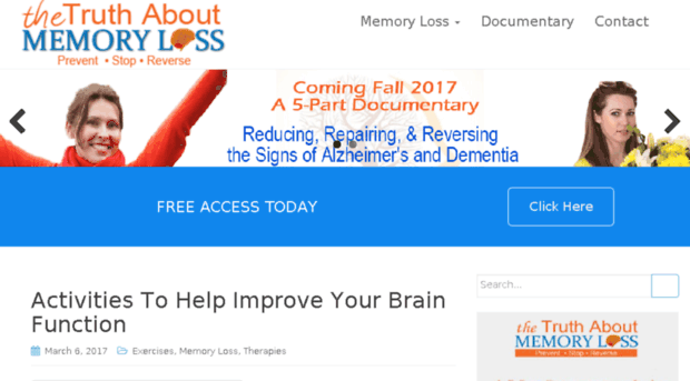 thetruthaboutmemoryloss.com
