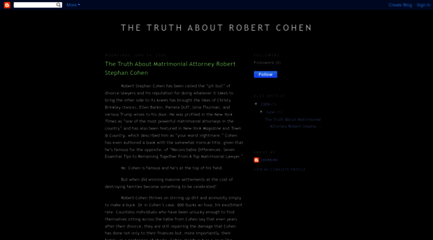 thetruthaboutrobertcohen.blogspot.com