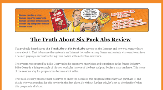 thetruthaboutsixpackabs.co