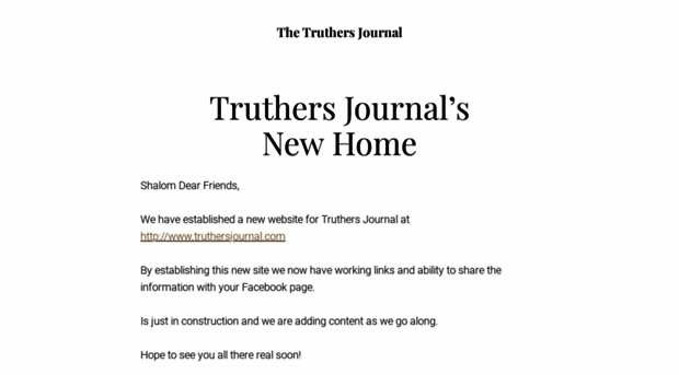 thetruthersjournal.home.blog