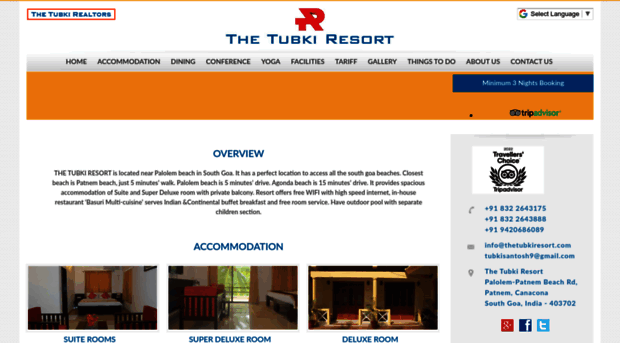 thetubkiresort.com