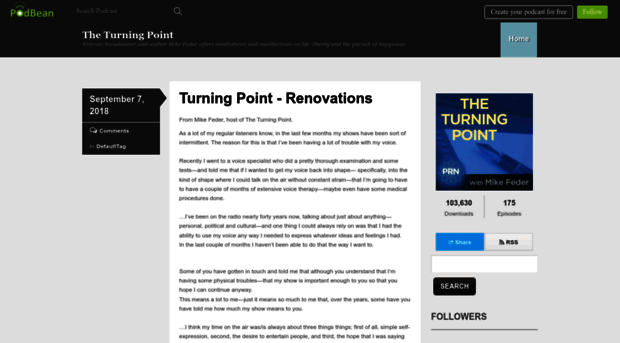 theturningpointprn.podbean.com