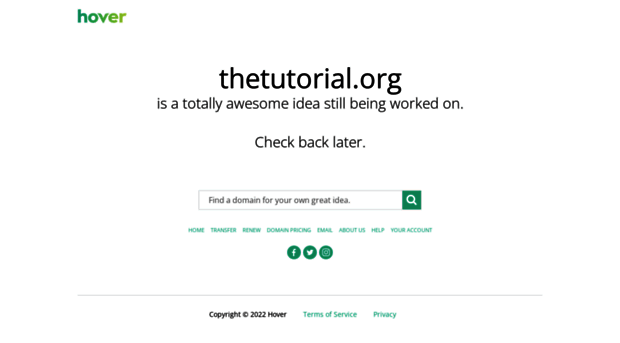 thetutorial.org