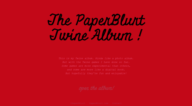 thetwinealbum.paperblurt.com