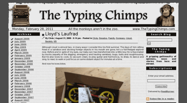 thetypingchimps.com