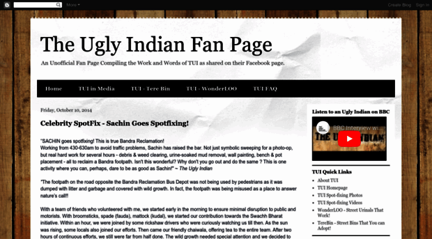 theuglyindianfan.blogspot.com