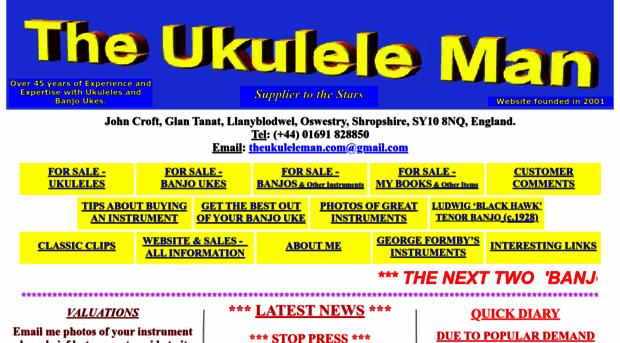 theukuleleman.com