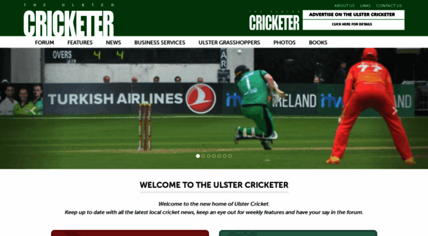 theulstercricketer.com