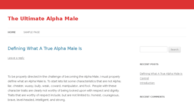 theultimatealphamale.com