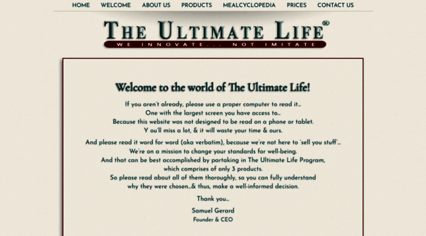 theultimatelife.net