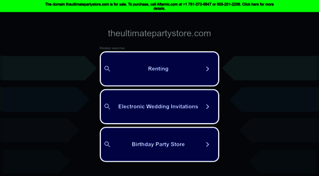 theultimatepartystore.com