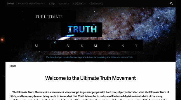 theultimatetruthmovement.com