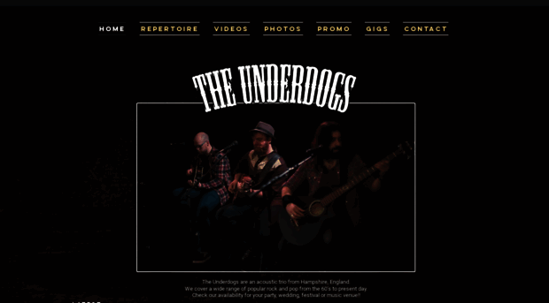 theunderdogsband.com