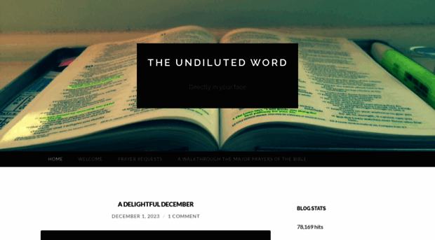 theundilutedword.com