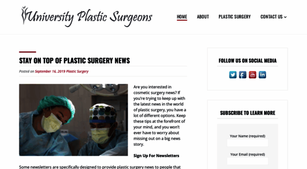 theuniversityplasticsurgeons.com