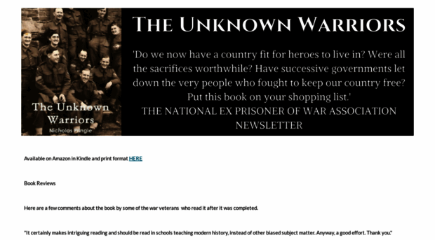 theunknownwarriors.co.uk