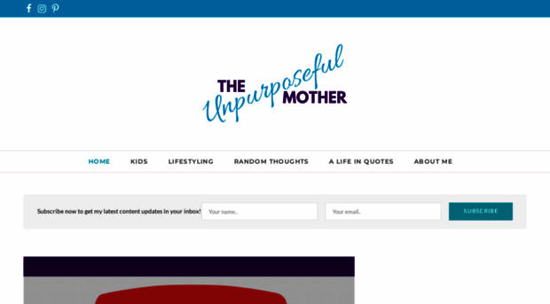 theunpurposefulmother.com