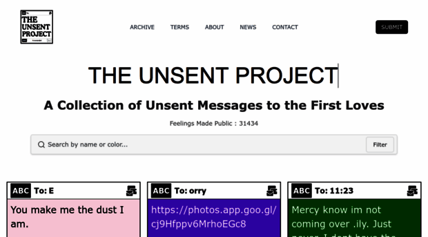 theunsentproject.us