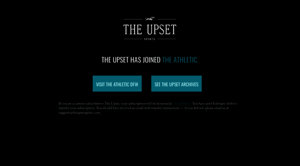 theupsetsports.com