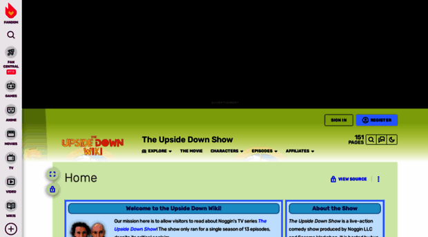 theupsidedownshow.fandom.com
