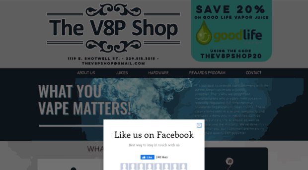 thev8pshop.com