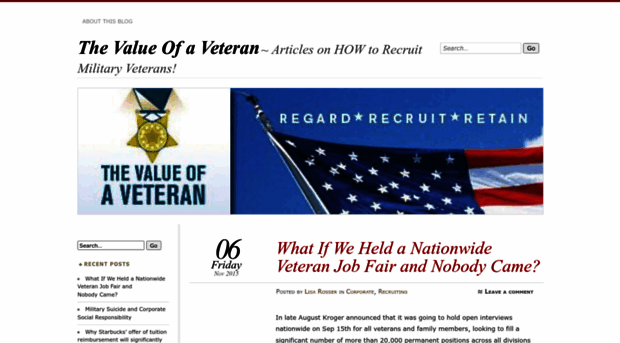 thevalueofaveteran.wordpress.com