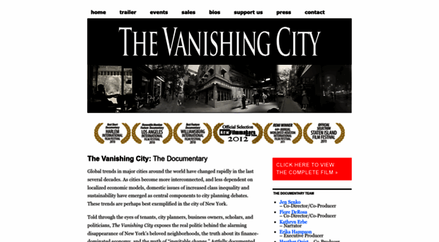 thevanishingcity.com