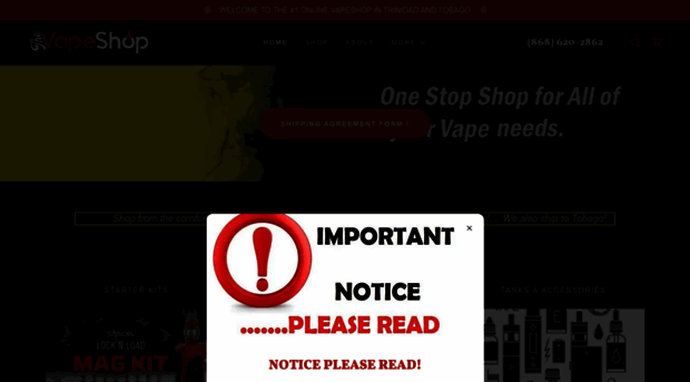 thevapeshoptt.com