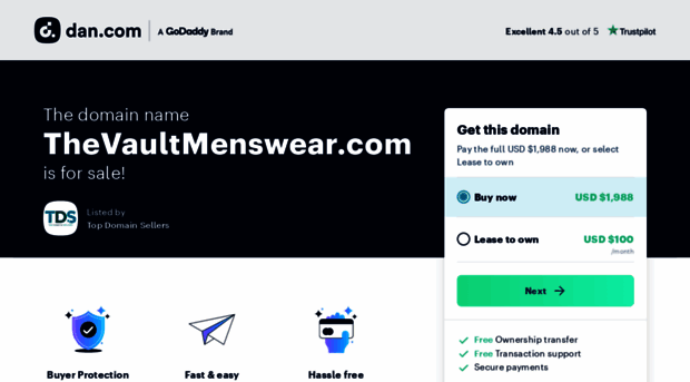 thevaultmenswear.com