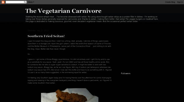 thevegetariancarnivore.blogspot.com