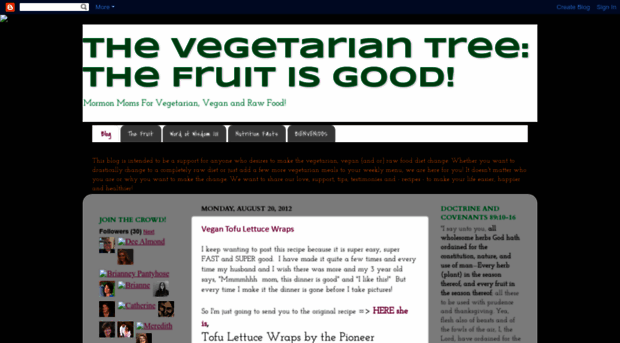 thevegetariantree.blogspot.com