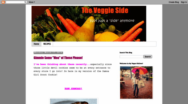 theveggieside.blogspot.com