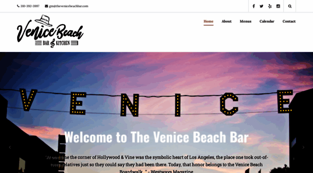 thevenicebeachbar.com