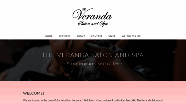 theverandasalonandspa.com